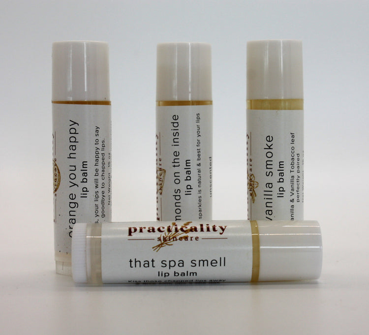 Practicality tallow lip balm collection