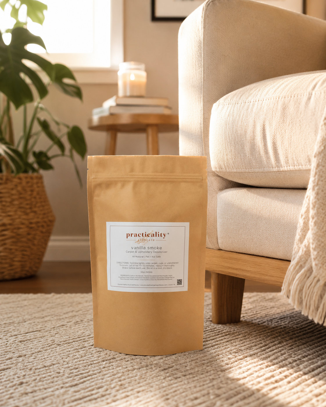 Practicality no added fragrance carpet and upholstery deodorizer