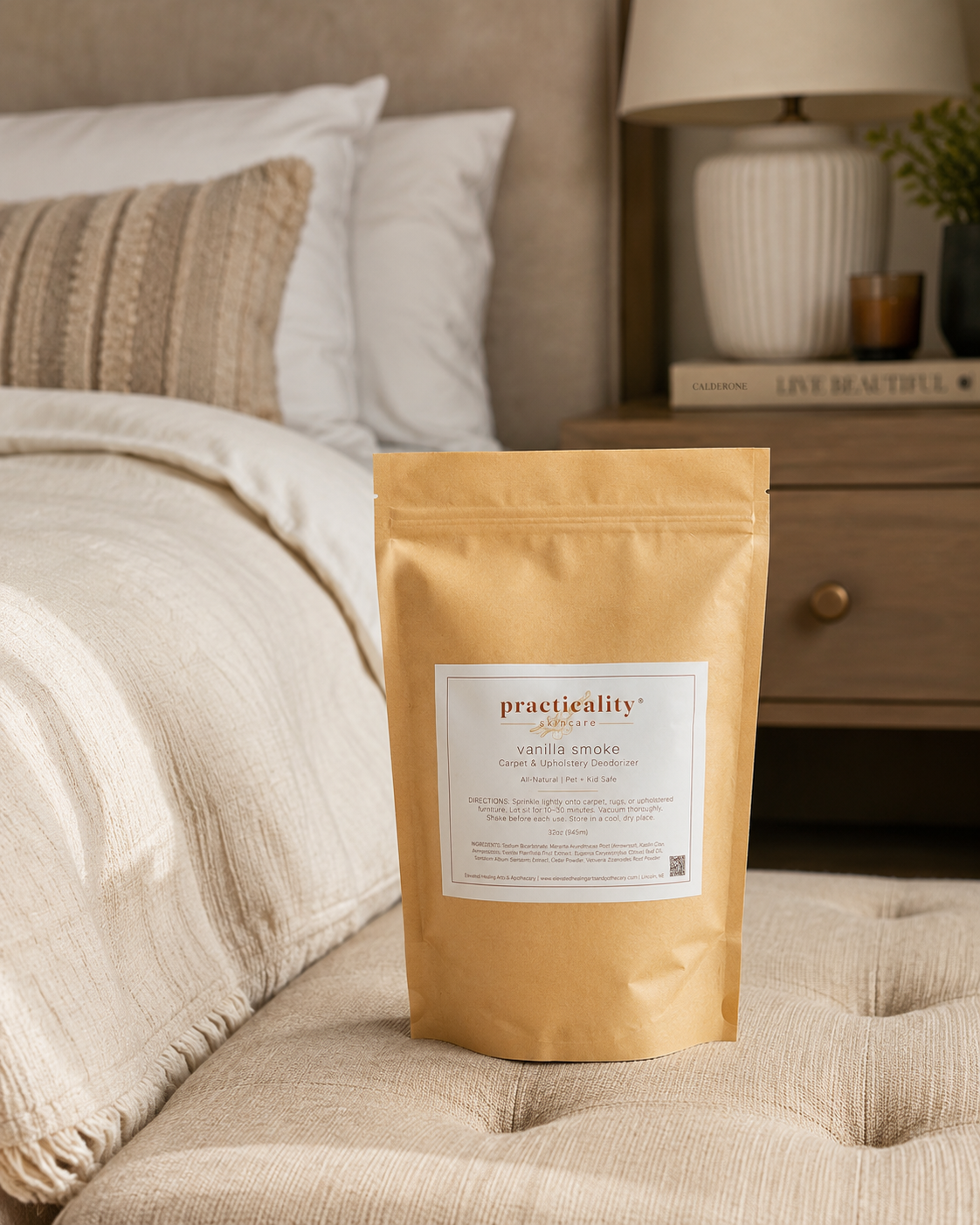 No added fragrance carpet and upholstery deodorizer by Practicality