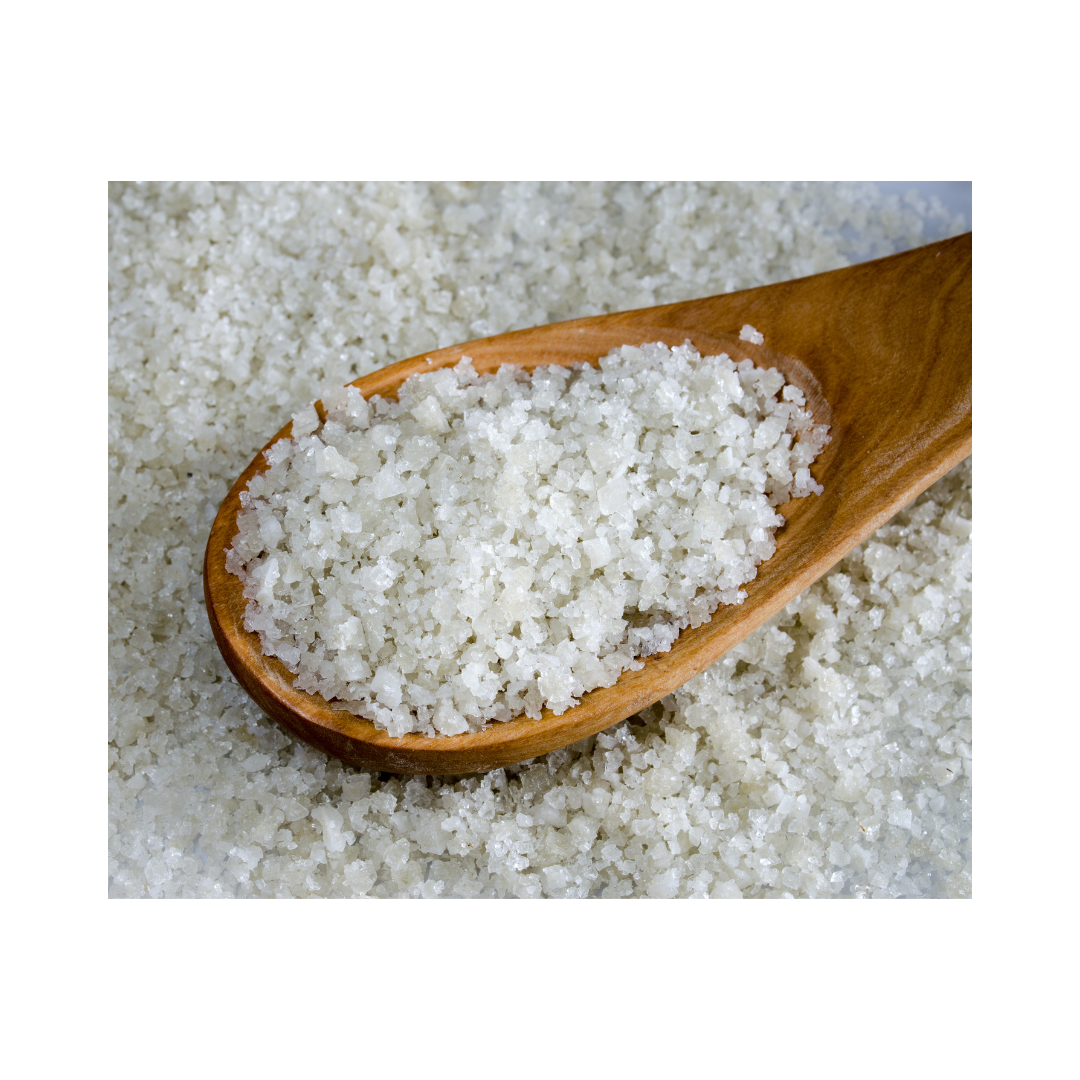 Celtic sea salt packaged in a 1 ounce apothecary pouch