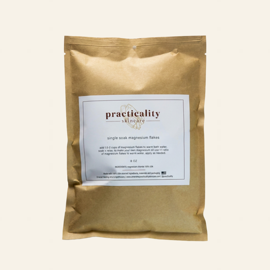 Magnesium Chloride Bath Flakes Single Soak