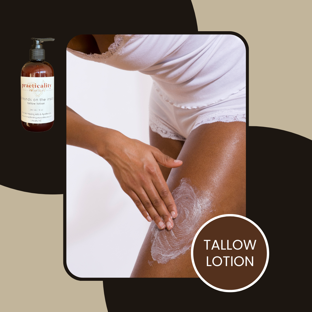 Practicality Diamonds on the Inside unscented tallow lotion
