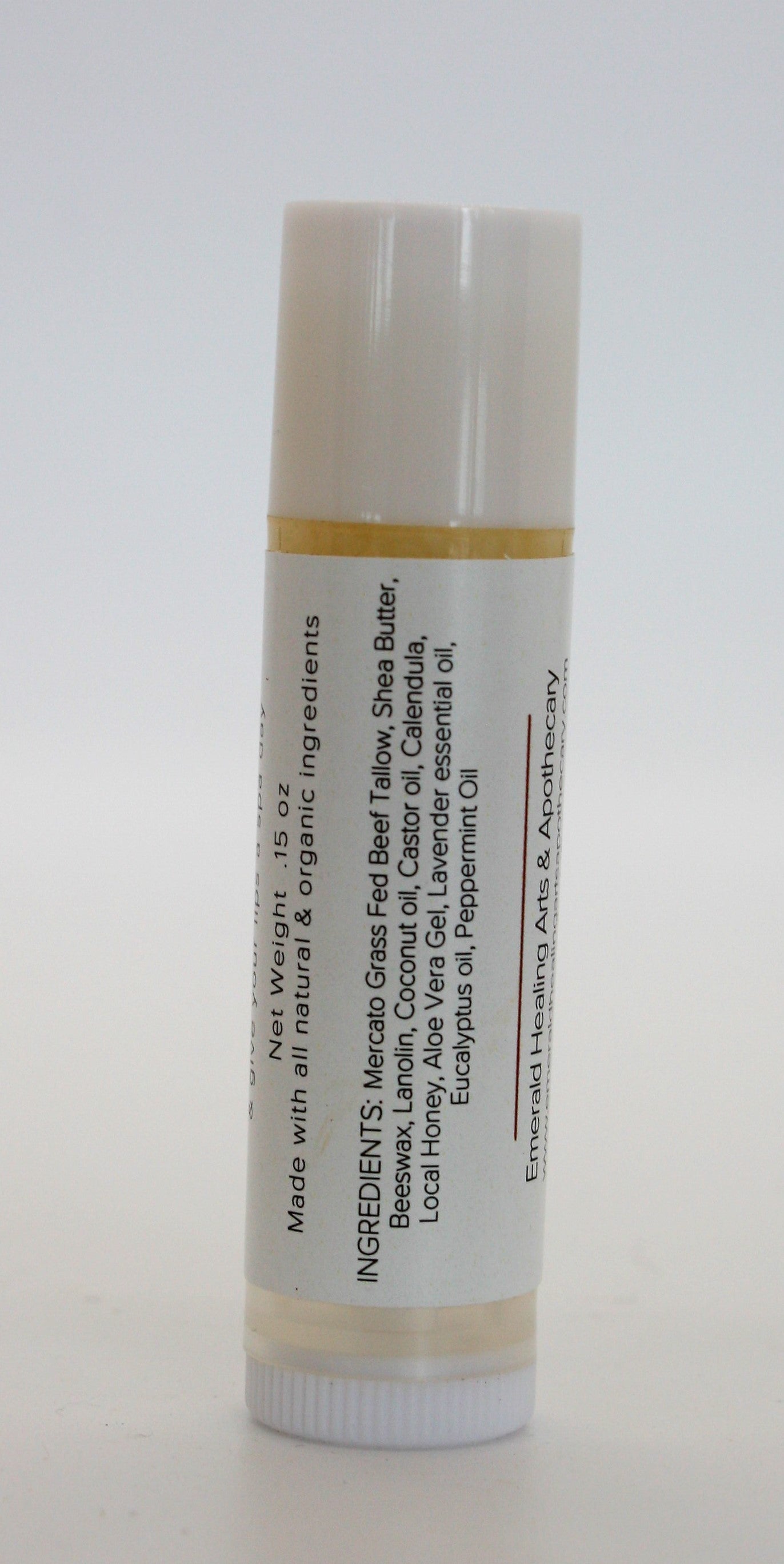 Practicality That Spa Smell tallow lip balm product photograph